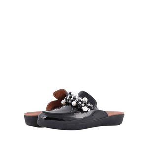 Fitflop Black Slip On Mules